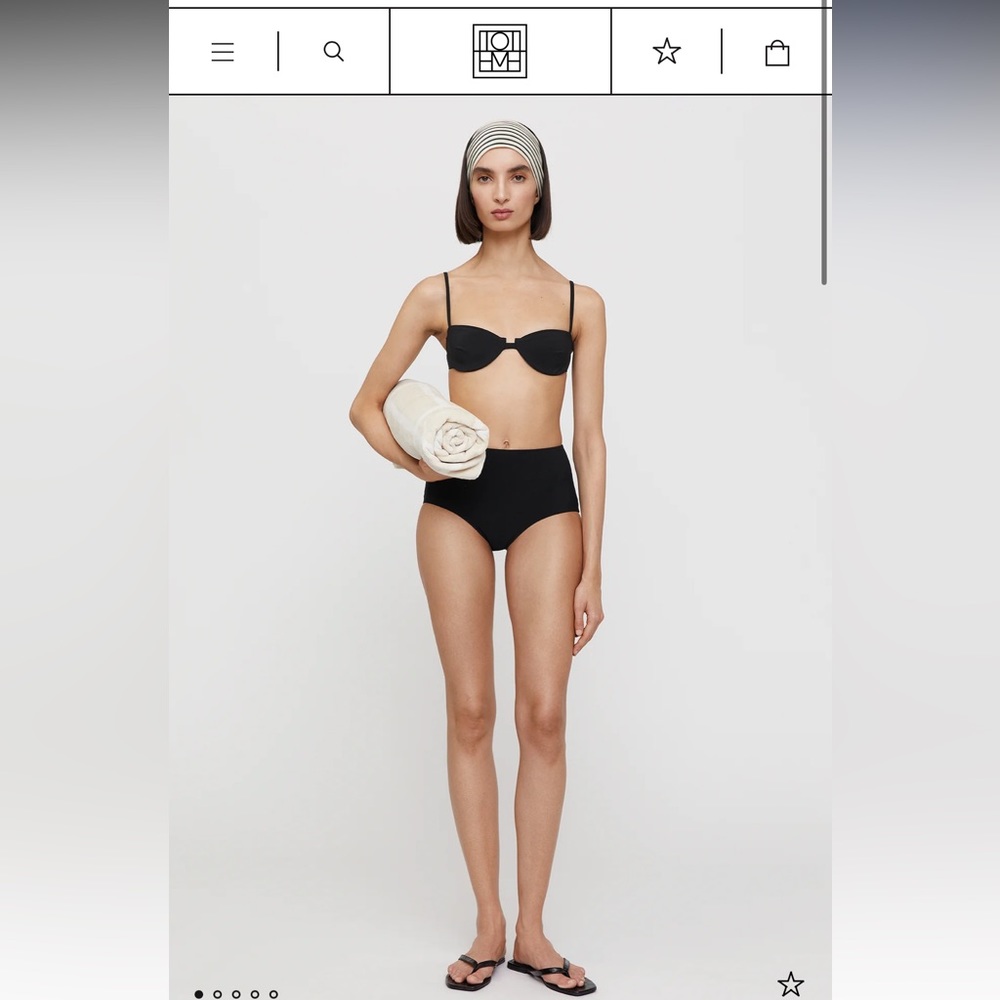 Toteme balconette bikini top